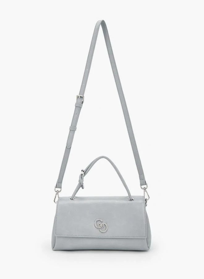 سيليست Solid Satchel Bag With Detachable Strap