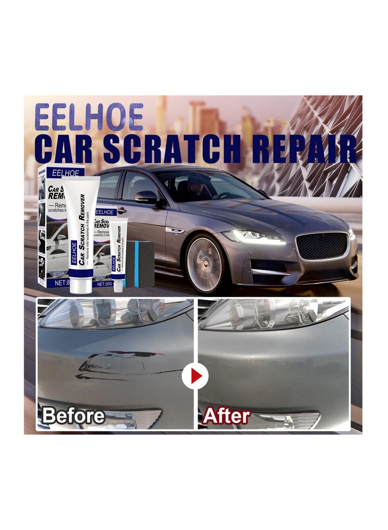 EELHOE Car Scratch Remover for Paint Scratch Repair Polishing Wax 80g - Image 4