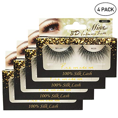 Miss Lashes [4 PACKS] Miss Lashes 3D Volume Tapered False Eyelash Extension - Image 2