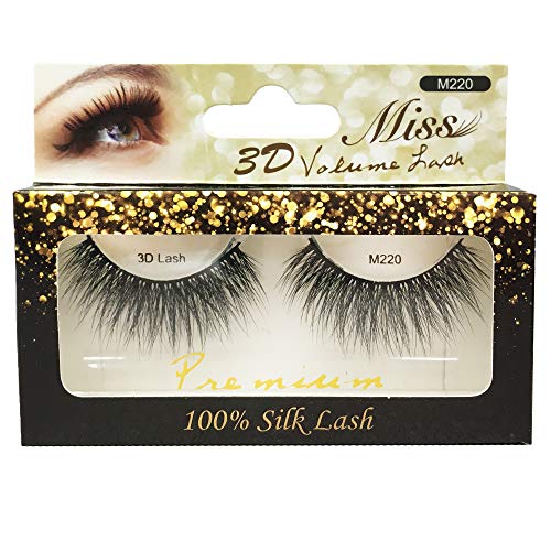 Miss Lashes [4 PACKS] Miss Lashes 3D Volume Tapered False Eyelash Extension - Image 3