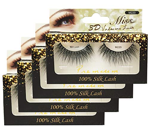 Miss Lashes [4 PACKS] Miss Lashes 3D Volume Tapered False Eyelash Extension - Image 1