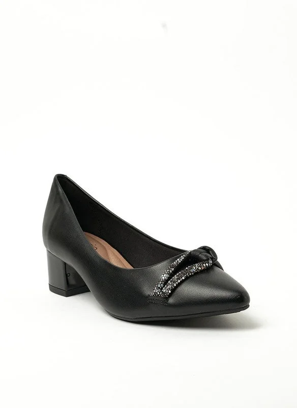 Beira Rio Low Heels Pump for Women – Elegant Office Heel Shoes & Classic Pumps for Girls