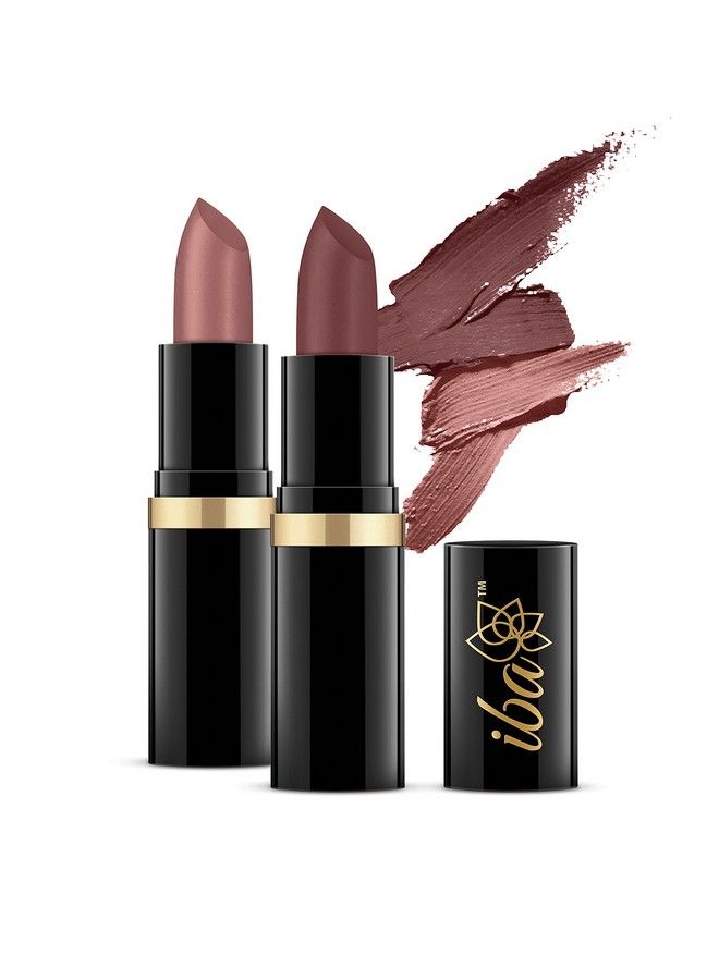 Iba مجموعة أحمر الشفاه الغني بالرطوبة Nude Love L 100% نباتي وطبيعي L عالي الصبغة - Image 3