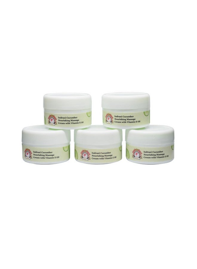 Indrani Cosmetics Indrani Cucumber Nourishing Massage Cream (10 Gm X 20) - Image 4