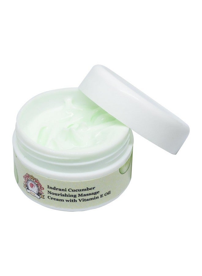 Indrani Cosmetics Indrani Cucumber Nourishing Massage Cream (10 Gm X 20) - Image 3