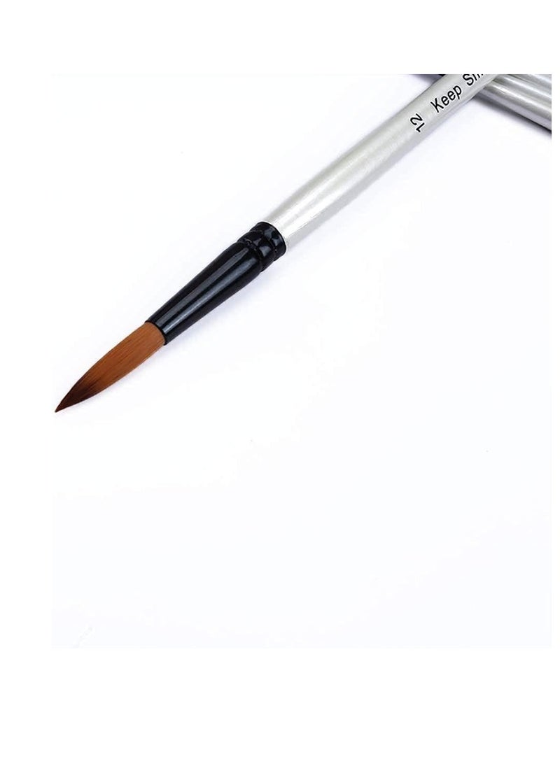 Keep Smiling Round brushes set of 12 brushes of different sizes - A6045R - Image 5