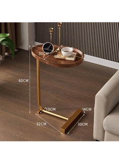 Y&D Modern Small Coffee Table Small Side Table Sturdy Nordic Style Coffee Table Sofa Side Table End Table For Living Room Sofa Bed Side Table For Living Room Bedroom  - Image 2