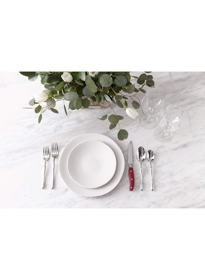 Fortessa Vitraluxe Dinnerware Heirloom Charger 12Inch Set of 4 Linen - Image 3