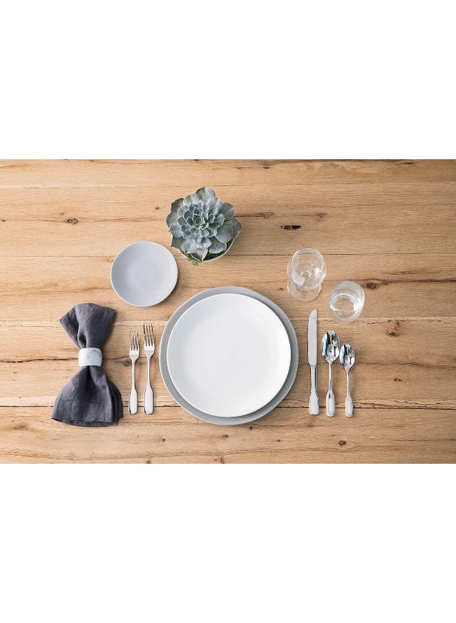 Fortessa Vitraluxe Dinnerware Heirloom Charger 12Inch Set of 4 Linen - Image 4