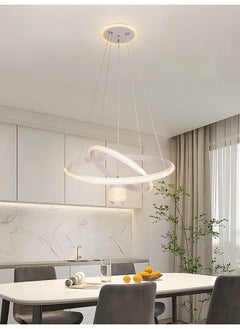 Best Power Modern Acrylic LED Ceiling Chandelier 6851 – 3 Lighting Levels, 60W, Adjustable Length (90cm), Elegant Ceiling Light for Living Room, Dining Room & Bedroom  - Image 1