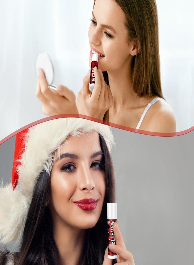 Sosation 40 Pcs Christmas Flavored Lip Balm Bulk Holiday Christmas Stocking Gift Set Celebrate Lip Balm Stick Beauty Lip Care - Image 4