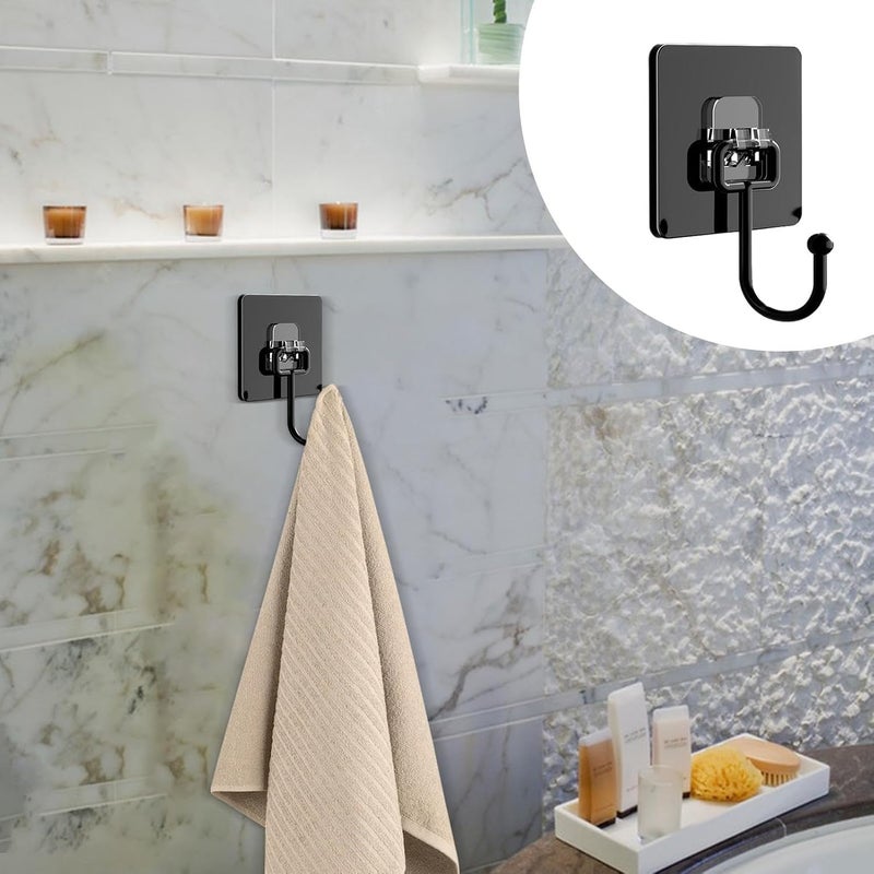 gratixell gratixell Large Wall Hooks for Hanging 5 Pack Hooks Versatile Hooks for Clothes Kitchen Utensils Pots Pans Bags Mug Hooks Under Cabinet  - Image 3