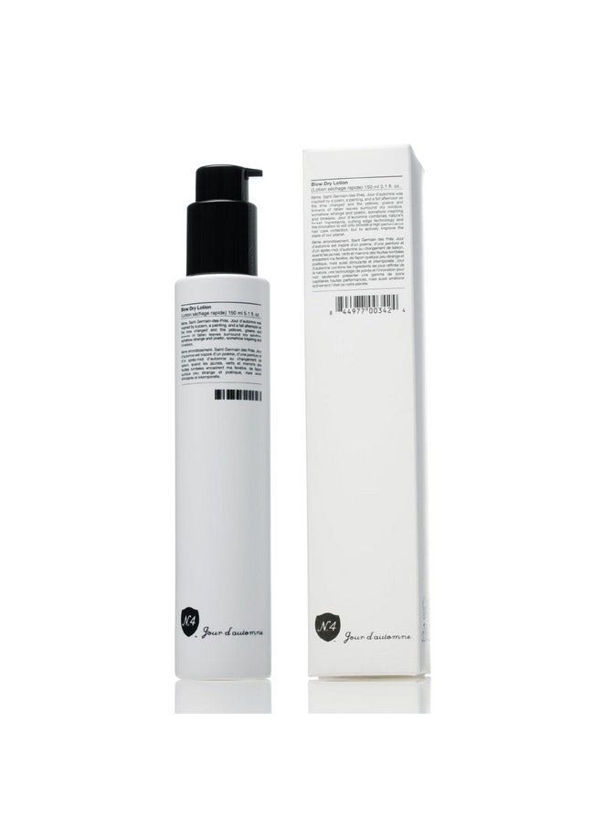 Number 4 - Blow Dry Lotion Anti Frizz Hair Products Hair Styling Cream 5.1 Oz - Image 1