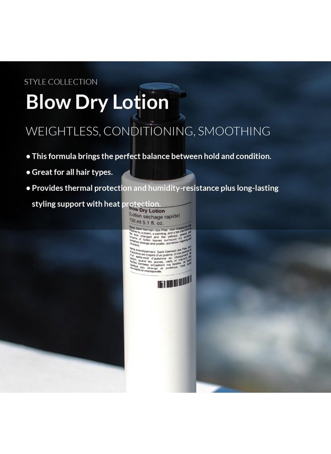 Number 4 - Blow Dry Lotion Anti Frizz Hair Products Hair Styling Cream 5.1 Oz - Image 1