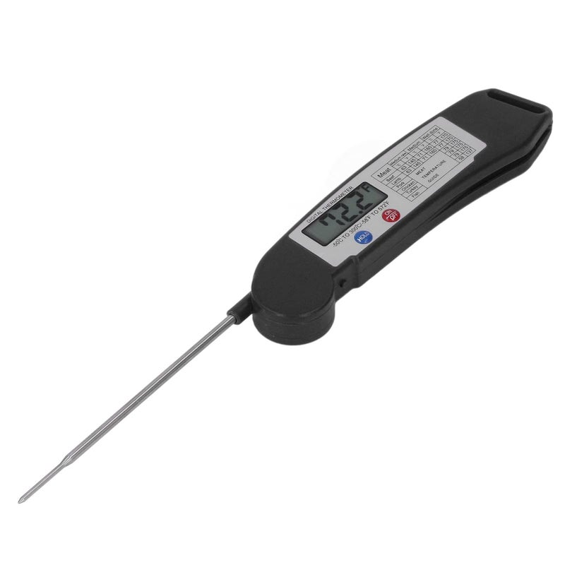 Black Stainless Steel Digital Electronic Food Thermometer For Cooking - Image 2
