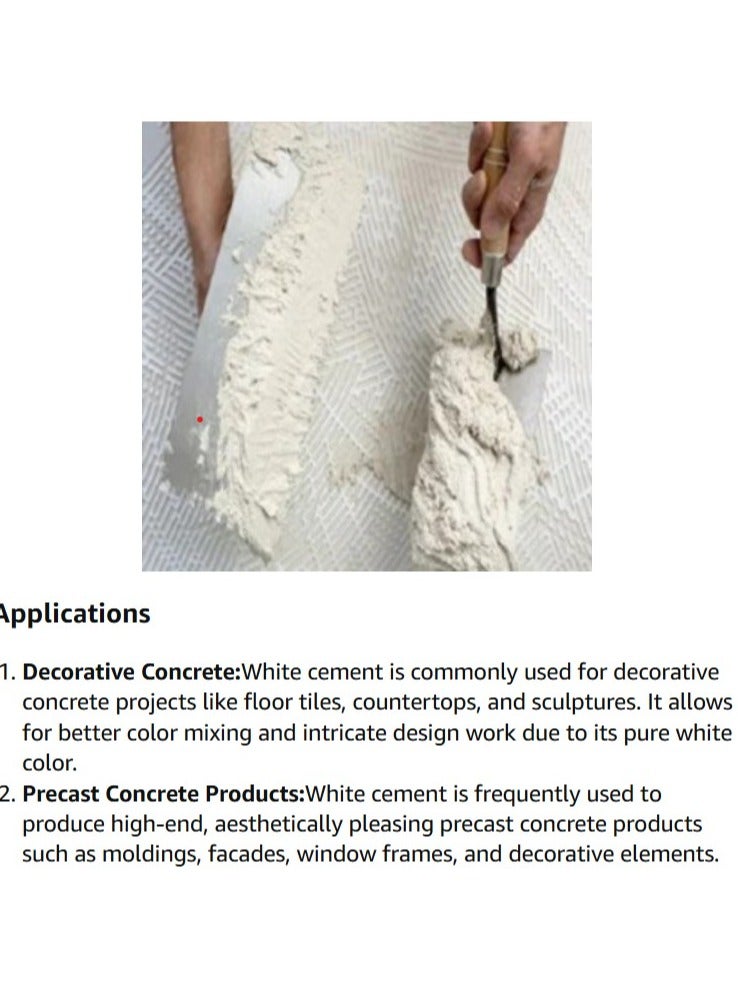 ABBASALI White Cement 2kg With Bucket - Image 5