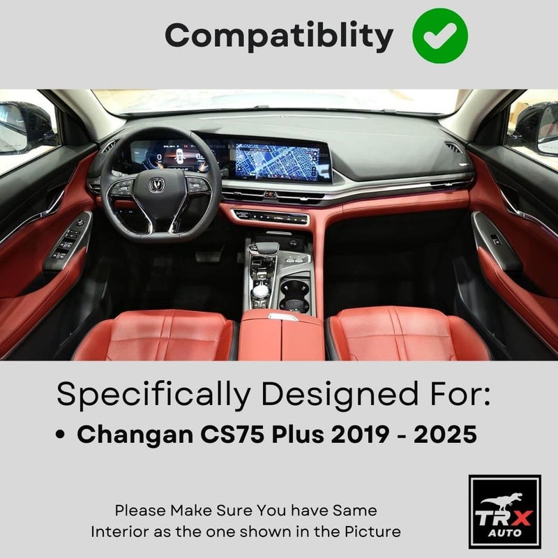  تي ار اكس اوتو حامل هاتف TRX AUTO مع حامل الجاذبية لسيارة شانجان CS75 بلس (2019 إلى 2022) | ملحقات شانجان 2024 | حامل هاتف شانجان CS75 - Image 5