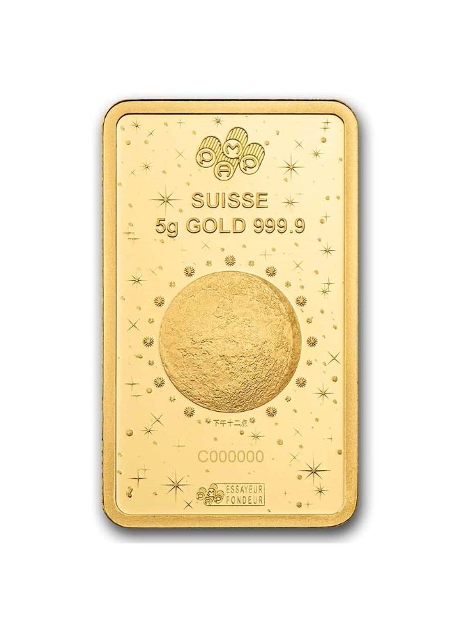 PAMP Suisse Lunar 1,000 Mile Horse Gold 5 gram Bar 9999 - Image 4