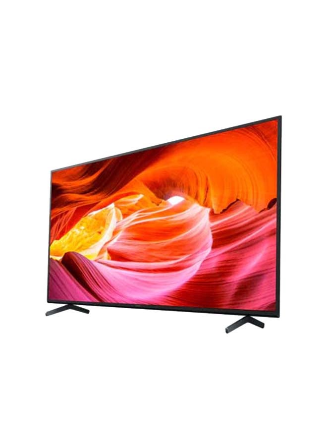 سوني تلفزيون بشاشة مقاس 55 بوصة بجودة 4K بمليار لون يدعم تقنية HDR وتقنية دولبي للصوت ويدعم برنامج جوجل تي في طراز KD-55X75K - موديل 2022 KD-55X75K أسود - Image 3
