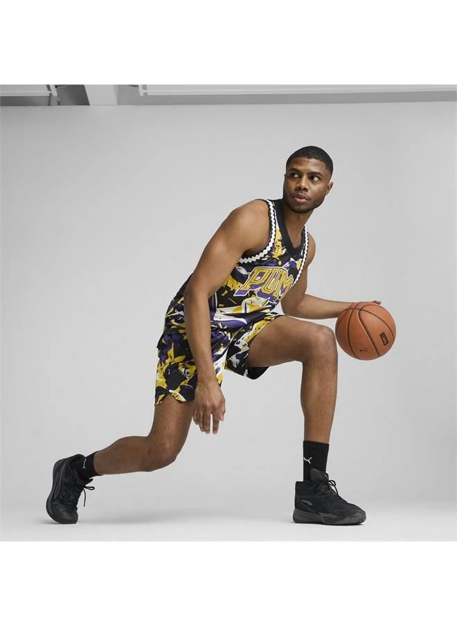 Puma  Rival Rage All-Over Print Mesh Tank Men for Men | Best Price UAE