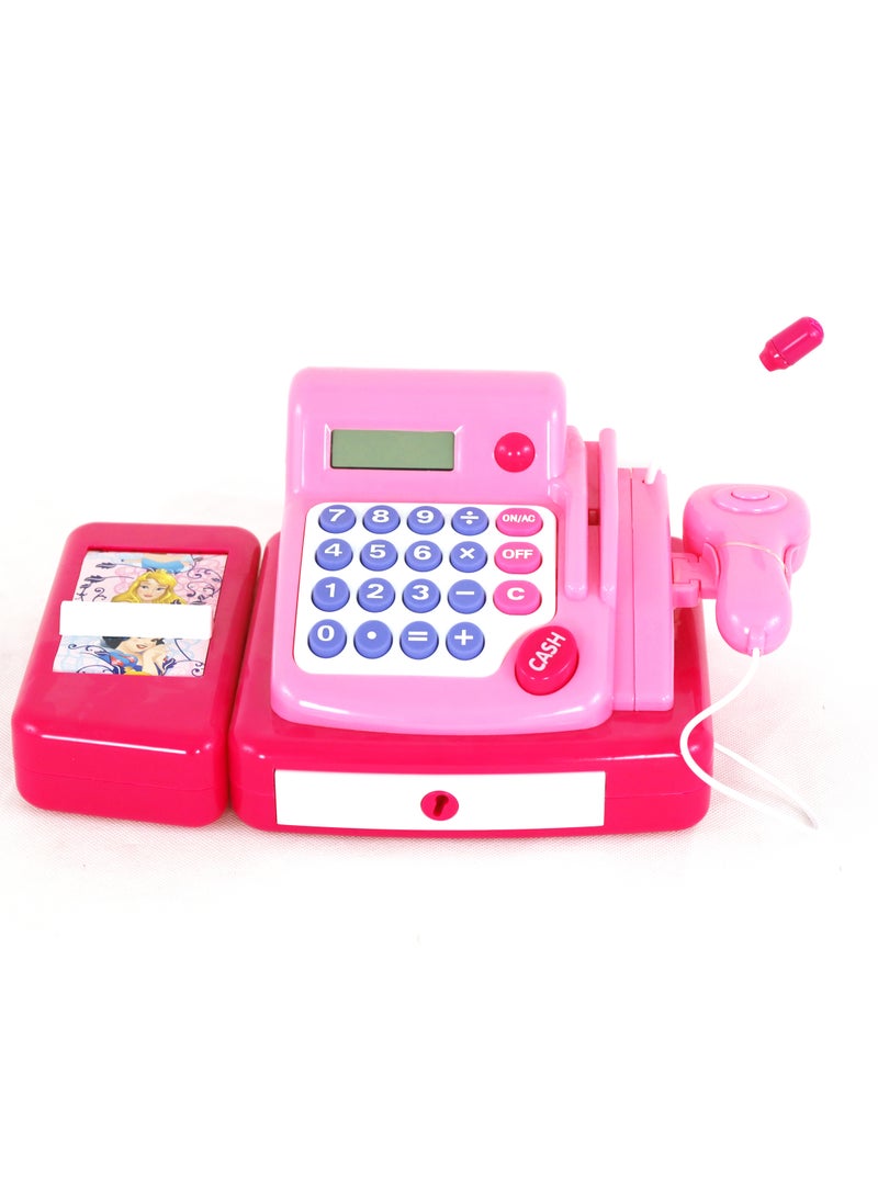 Disney Princess Cash Register, Battery Operated | Pretend Play | Promotes Creativity & Imaginative Play | Gift for Kids