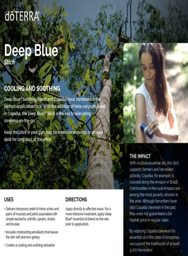 doTERRA Deep Blue Stick - 2 Pack - Image 3
