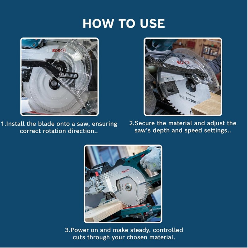 BOSCH Professional Hole Cutters 11 Piece Set | 8 HCS Holesaws Ø 22–68 mm | For Wood, Veneered Boards & Chipboard | 2 Adapters | Durable Plastic Case | Ideal for DIY & Professional Use - Image 5