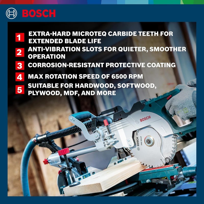 BOSCH Professional Hole Cutters 11 Piece Set | 8 HCS Holesaws Ø 22–68 mm | For Wood, Veneered Boards & Chipboard | 2 Adapters | Durable Plastic Case | Ideal for DIY & Professional Use - Image 3