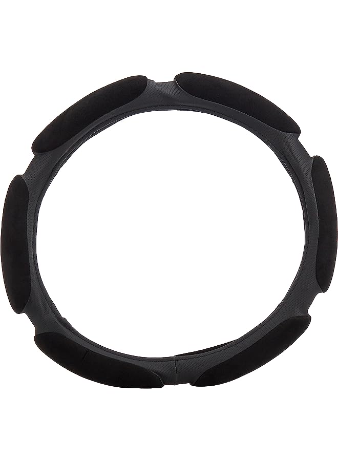 VITALY غطاء عجلة من الألياف الدقيقة باللون الأسود - Image 1