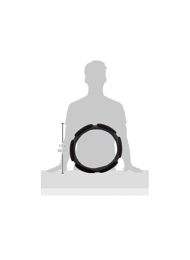 VITALY غطاء عجلة من الألياف الدقيقة باللون الأسود - Image 4