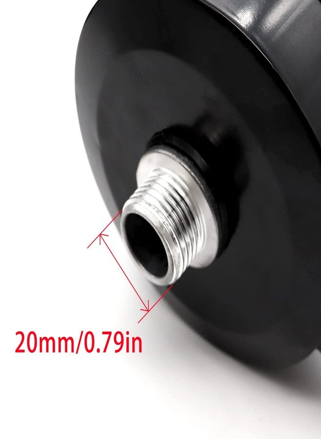 Tnuocke 1/2" PT 20mm Thread Air Compressor Silencer Intake Filter Sound Muffler with a Replacement Element H-076 - Image 4