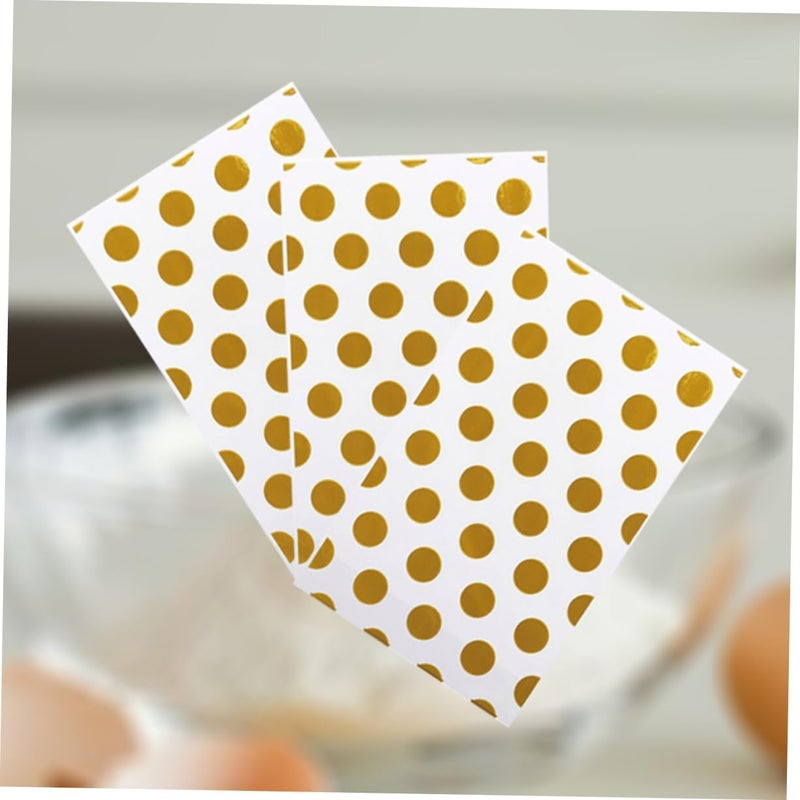 VERDANVERSE 100pcs Cellophane Treat Bags Dots Food-grade Favor Packaging for Cookies Candy and Party Weddings and Showers - Image 3
