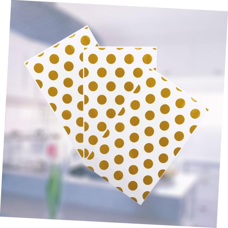 VERDANVERSE 100pcs Cellophane Treat Bags Dots Food-grade Favor Packaging for Cookies Candy and Party Weddings and Showers - Image 5
