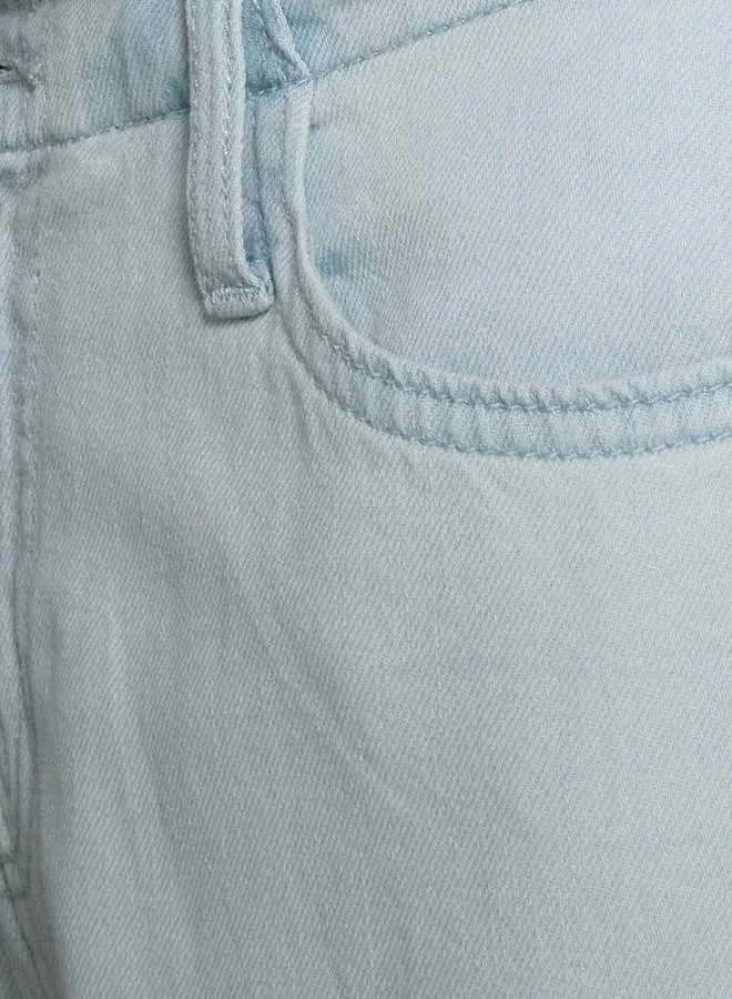 Splash FAV Wide Leg High Rise Jeans with Elastic Waist