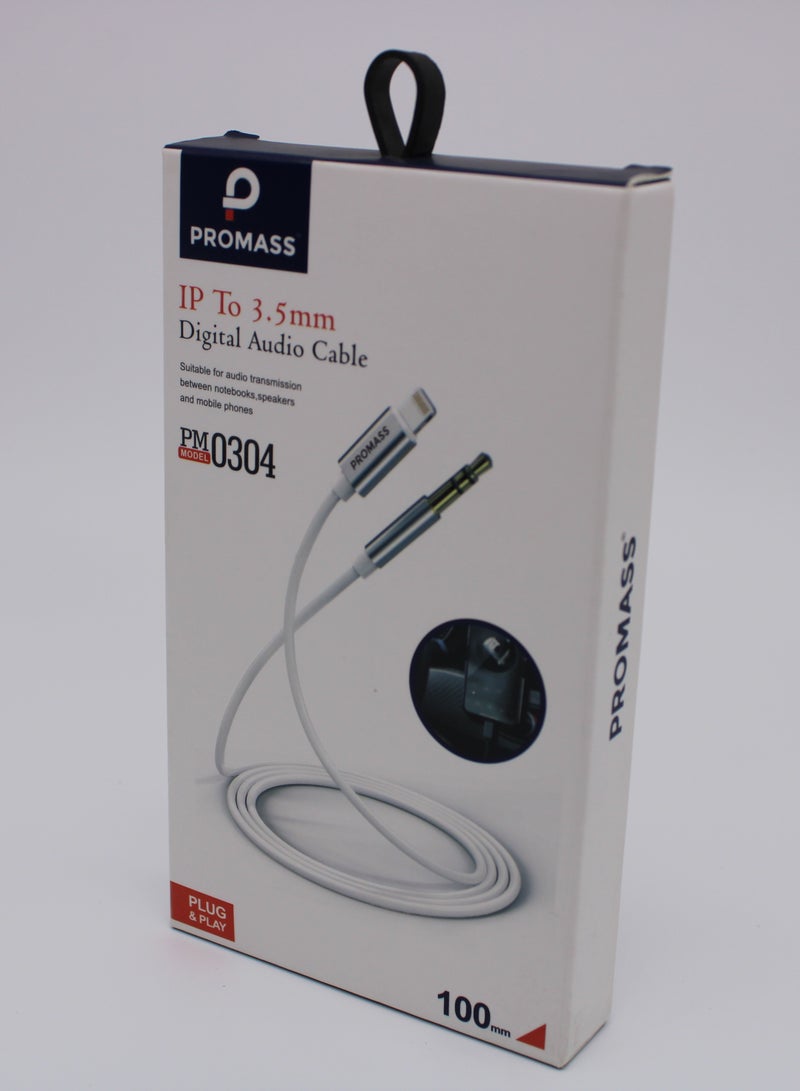 PROMASS iPhone Lightning to 3.5mm Audio Cable Car Aux Cord 4FT 1.2M - Image 3