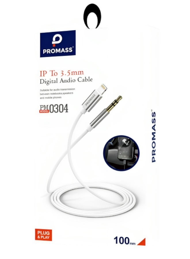 PROMASS iPhone Lightning to 3.5mm Audio Cable Car Aux Cord 4FT 1.2M - Image 4