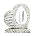 Roman Your Memory Treasure Within Heart 12 Inch Resin Stone Garden Chime Figurine - Image 2