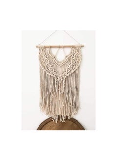 Macrame Wall Hanging, Woven Tapestry, 50 cm x 100 cm, Beige - pzsku/Z9BDC46716D74B416B1EFZ/45/_/1731584831/9c5c27c0-ca03-4cc5-91a6-9879d131c9e5