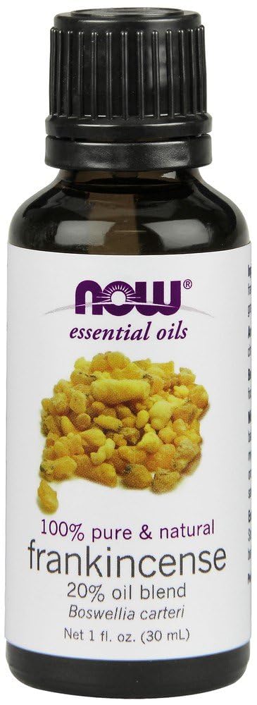 Now Foods زيوت NOW الأساسية، مزيج زيت اللبان، 20% مزيج من زيت اللبان النقي في زيت الجوجوبا النقي، رائحة العلاج العطري المركز، مقطر بالبخار، نباتي، غطاء مقاوم للأطفال، 1 أونصة - Image 4