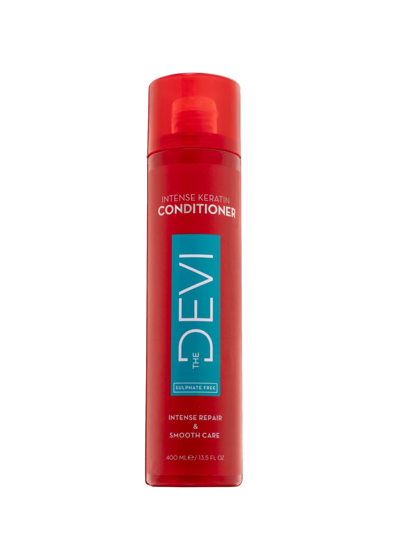 DEVI Intense Keratin Conditioner, Intense Repair and Smooth Care, Sulphate Free, 400 ml - Image 1