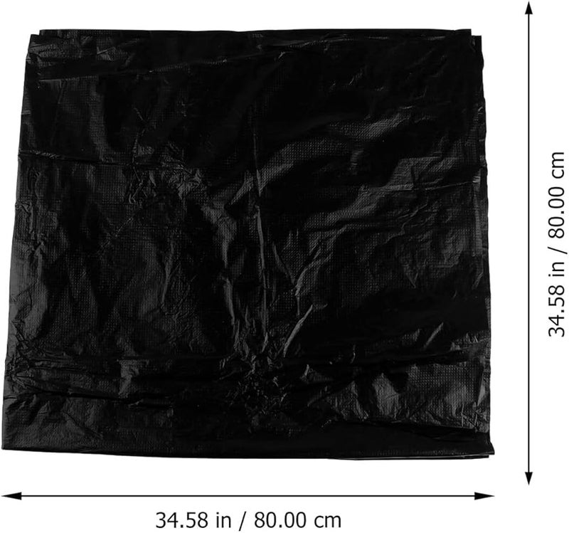 Large Thick Garbage Bags Heavy Duty 20 Pack Black Trash Bags For Kitchen Office Waste Disposal - Image 5