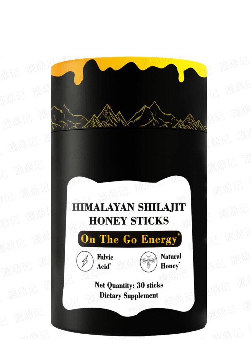 Shilajit RX - GOLD+ Shilajit Honey Sticks | Lab-Tested for Purity | Helps Improve Energy & Stamina | 30 Shilajit Honey Packs | Dietary Supplement Healthcare Vitamin - Image 1