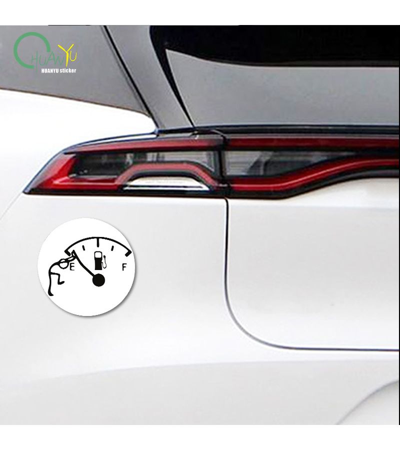 Funny Fuel Gauge Car Sticker Waterproof Vinyl T267A3 Low Fuel Decoration for Cars Trucks SUVs - Image 5