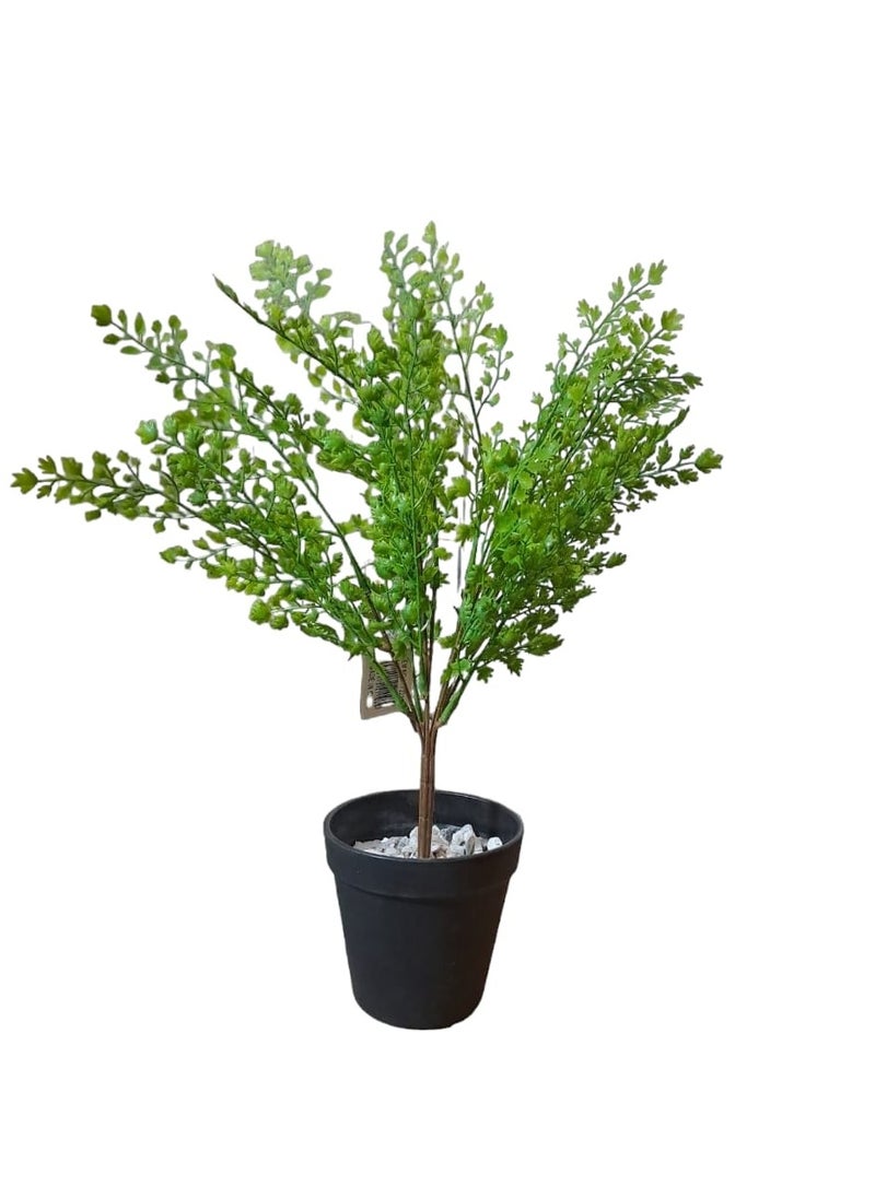 AL KHALDIYA - Artificial tree planted in a green pot, 40 cm - Image 1
