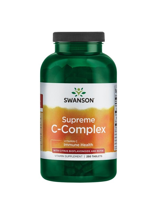 Swanson Supreme Vitamin C Complex 250 Tabs - Image 1