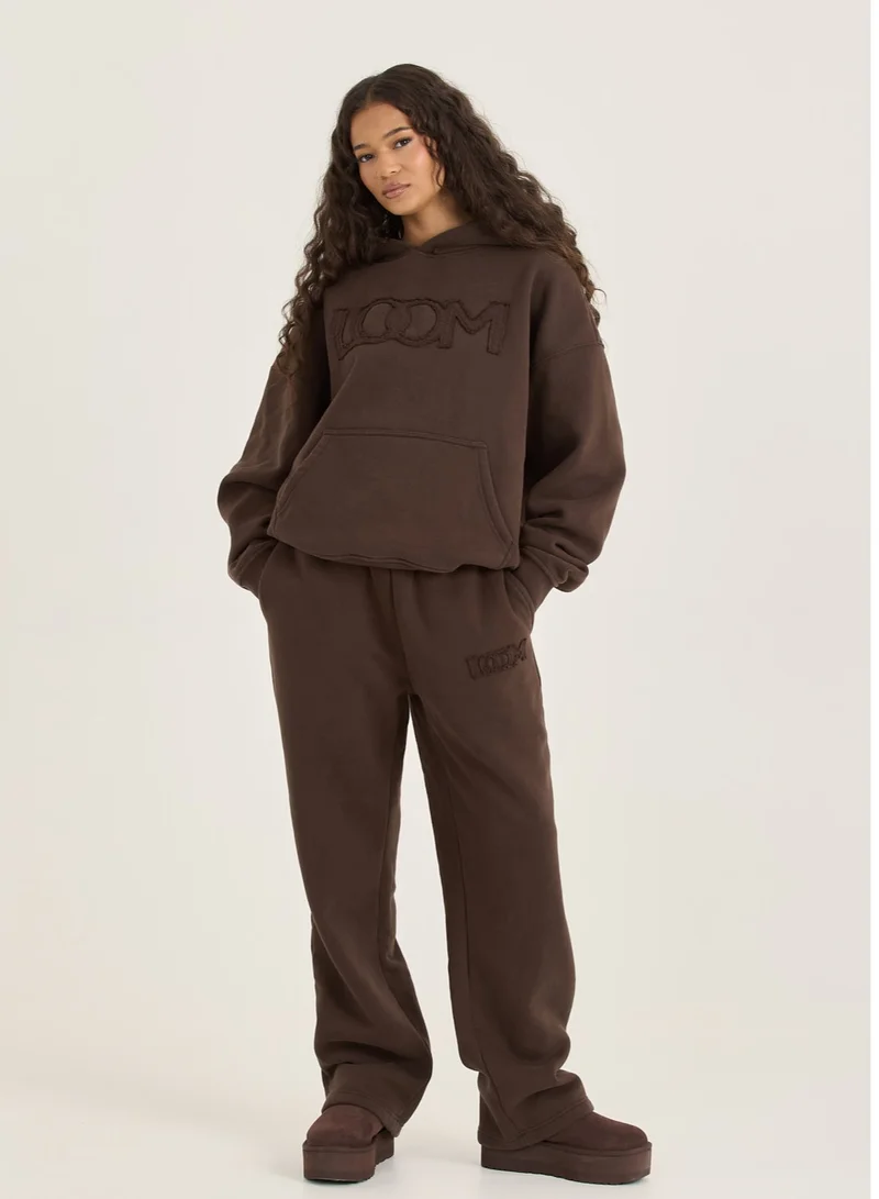 LOOM ARCHIVES LOOM Applique Washed Straight Leg Jogger