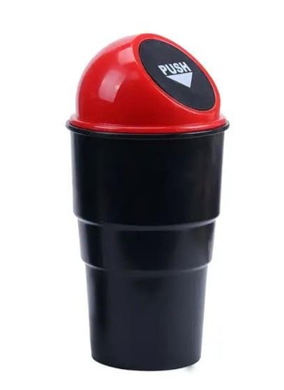 FRILL FRILL Portable Mini Car Dustbin Trash Bin Universal Traveling Portable Mini Car Trash Bin 01 Pics  - Image 1