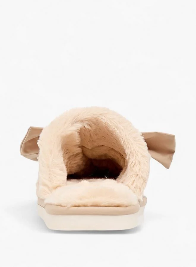 Le Confort BEIGE Women's Quilted Bedroom Slides for Women | Best Price UAE