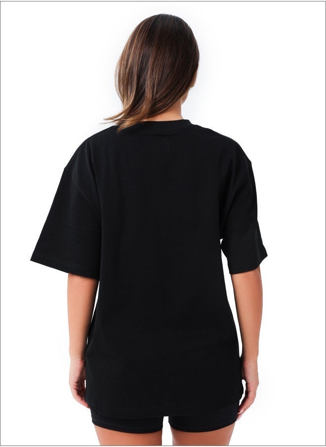 TANJIM SQUAD - NO WORRIES WOMENS T-SHIRT BLACK - Image 2