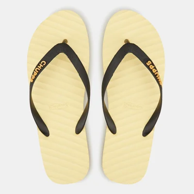CHUPPS Men's Banana Leaf Flip Flops